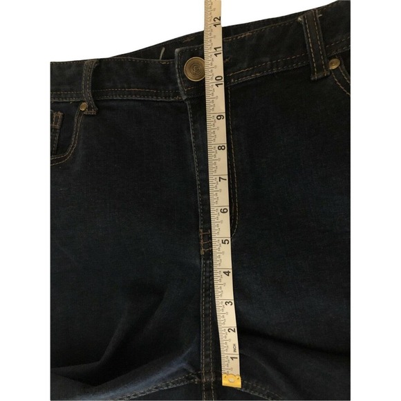 Lane Bryant Skinny Jeans Women Size 16 Short Genius Fit Stretch Denim 34" Waist - Picture 7 of 9